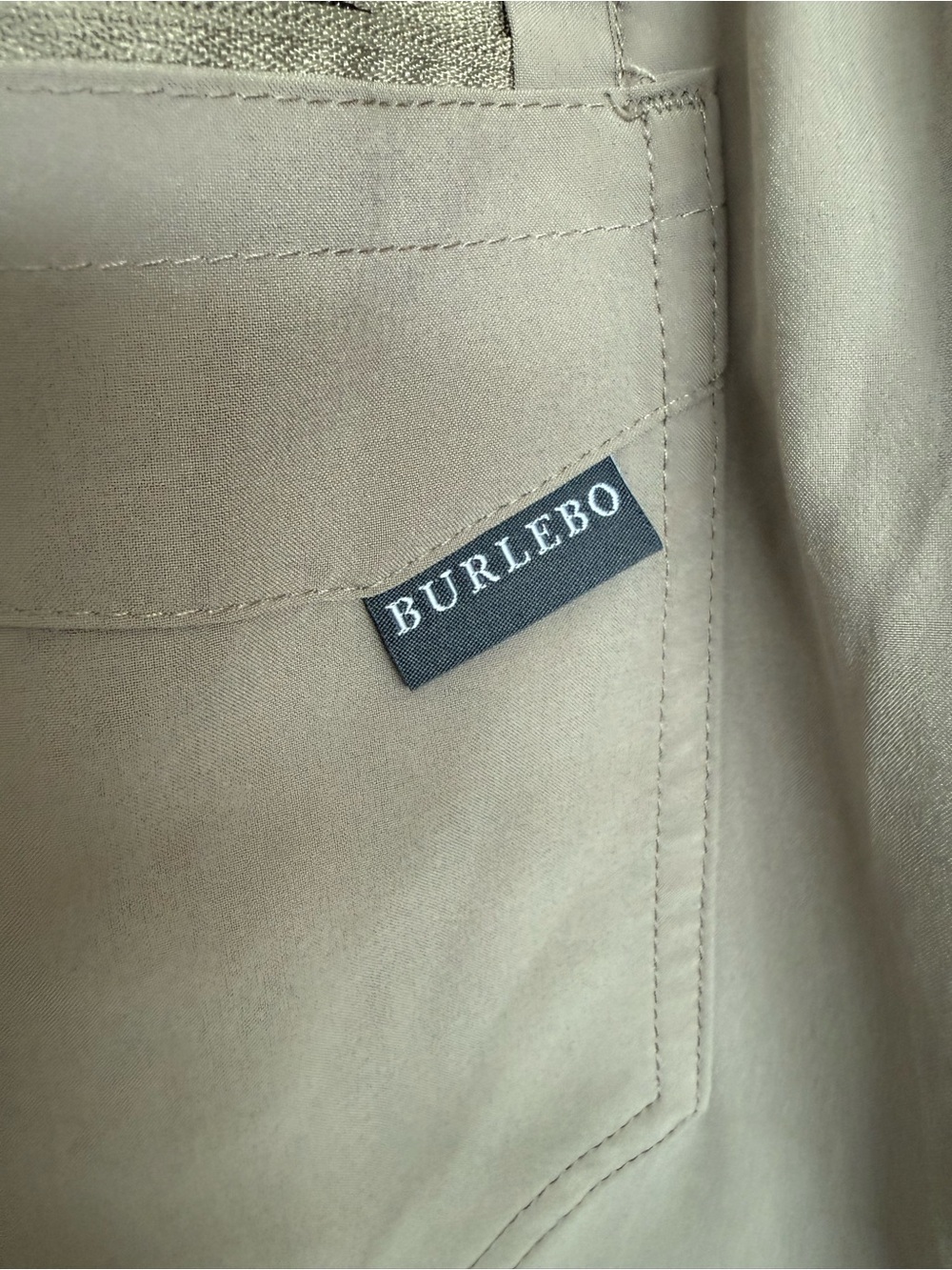 BURLEBO Men's Athletic Shorts - Taupe - Picture 5 of 7